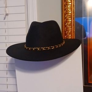 Black Fedora Hat